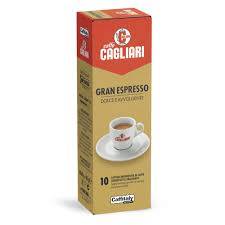 Capsule Cagliari Grand Espresso 10 buc Caffitaly System