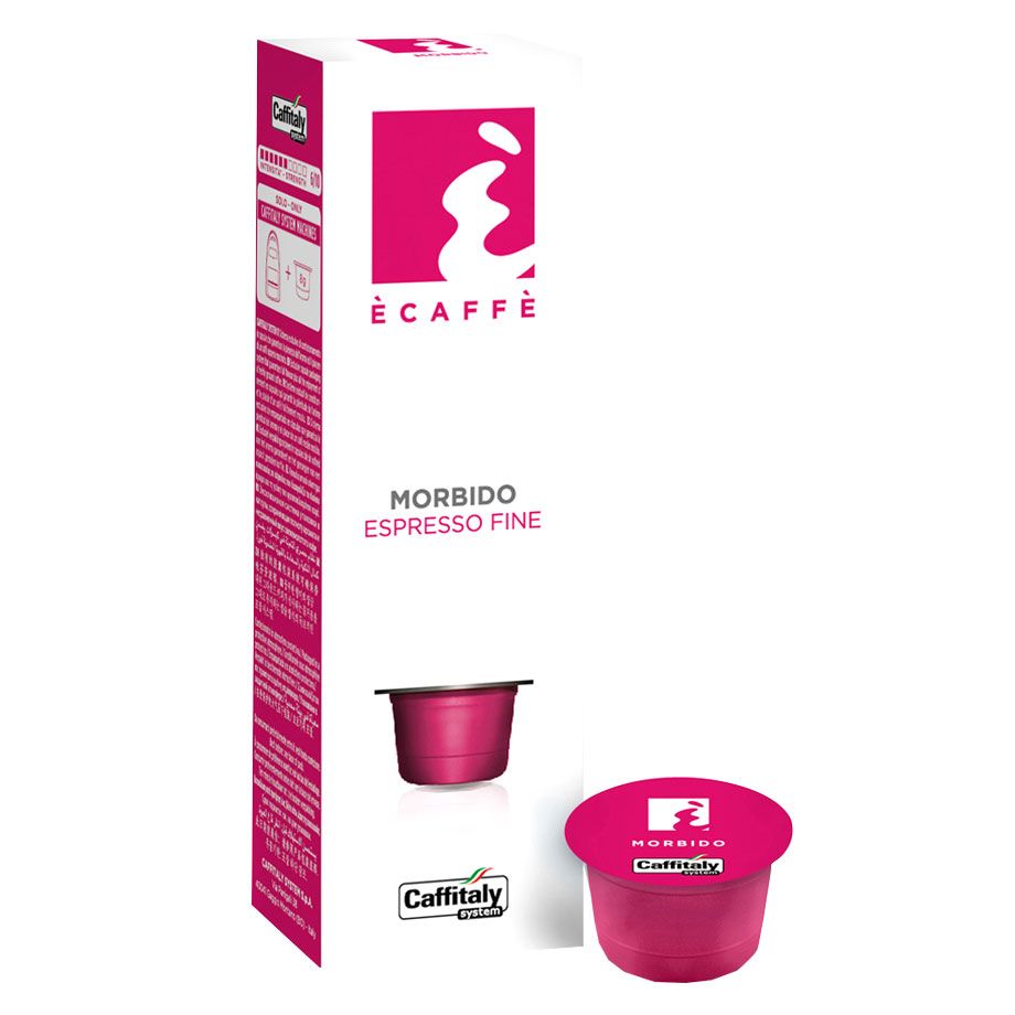 ECaffé Caffitally Morbido Espresso Fine 70% Arabica  30% Robusta - 10 buc.