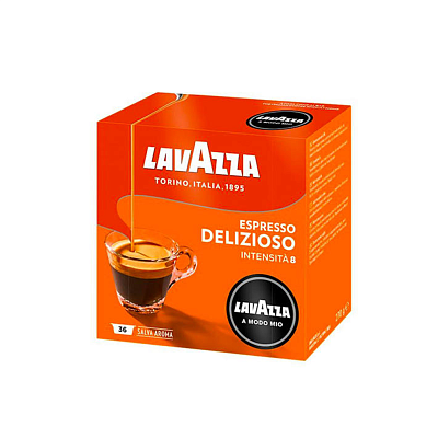 Capsule Lavazza A Modo Mio Espresso Delizioso (36 buc)