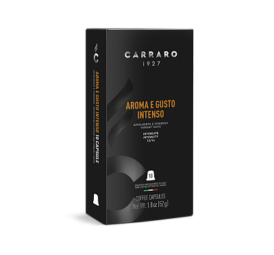 Capsule Nespresso Carraro Aroma E Gusto Intenso (10 buc)