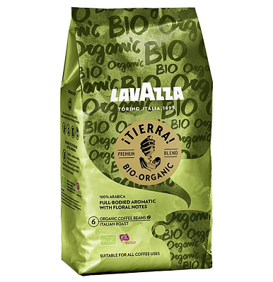 Cafea boabe - Lavazza ITierra Bio-Organic 100% Arabica 1 Kg