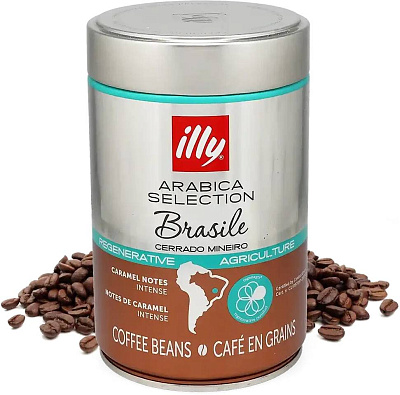 Cafea Boabe illy Arabica Selection - Brasile, 250 g