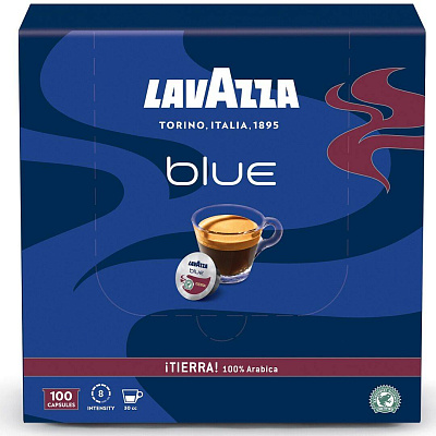 Capsule Lavazza Blue Tierra 100% Arabica (100 buc)