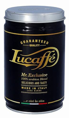 Lucaffe Mr. Exclusive Boabe 100% Arabica 250 g