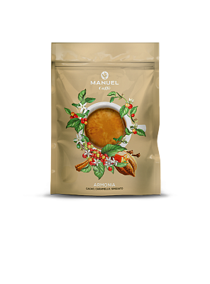Cafea Macinata Manuel Caffe Armonia Blend 40% Arabica 60% Canephora 250g