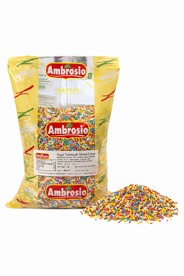 Decoratiuni din zahar colorat ( bastonase) 1 kg, pentru cozonaci