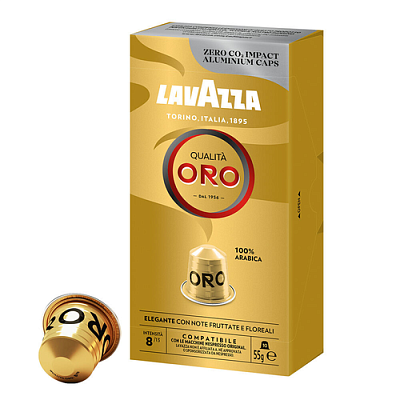 Capsule Nespresso Lavazza Oro 100% Arabica (10 buc)