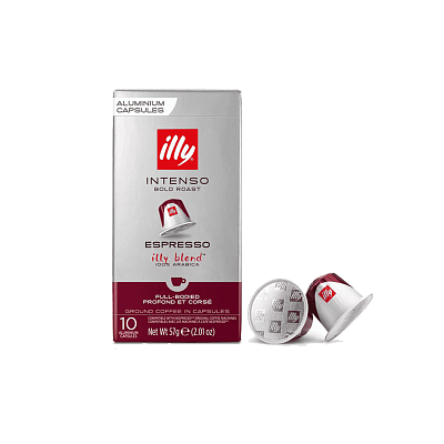 Capsule Nespresso illy INTENSO 100% Arabica (10 buc)