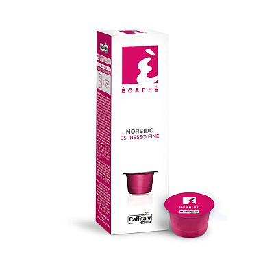 ECaffé Caffitally Morbido Espresso Fine 70% Arabica  30% Robusta - 10 buc.