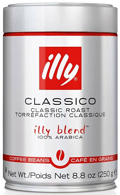 Cafea Boabe Illy espresso Classico 100 % Arabica, 250g