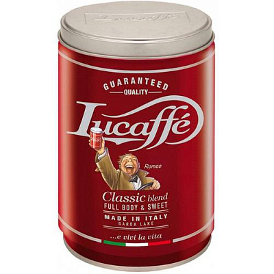 Cafea măcinată Lucaffe Classic - 80% Arabica 250g