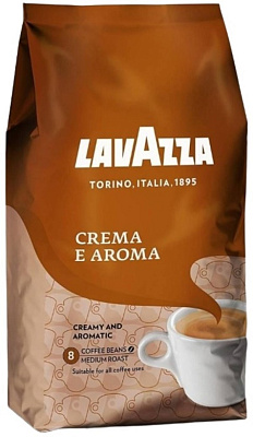 Lavazza Crema e Aroma (Brown) - 80% Arabica 20% Robusta 1Kg