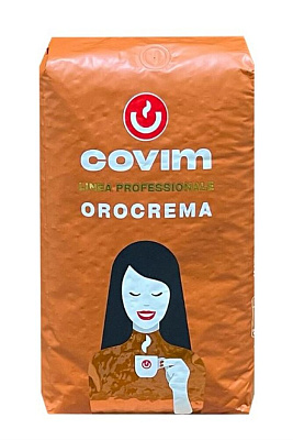 Cafea boabe - Covim Orocrema 15% Arabica 85% Robusta 1 Kg