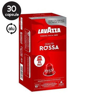 Capsule nespresso Lavazza Rossa (30 bc)