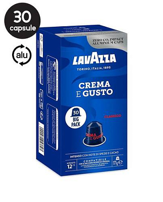 Capsule nespresso Lavazza Crema e Aroma (30bc)