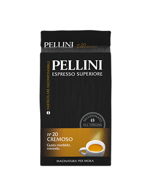 Pellini N°20 Cremoso Măcinată 250 Gr.
