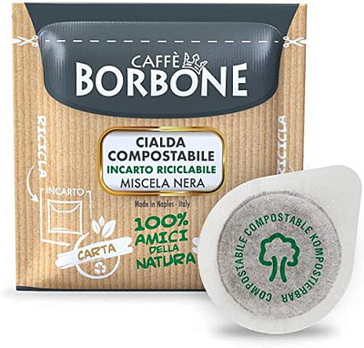 Cialde Borbone Nera 44 mm