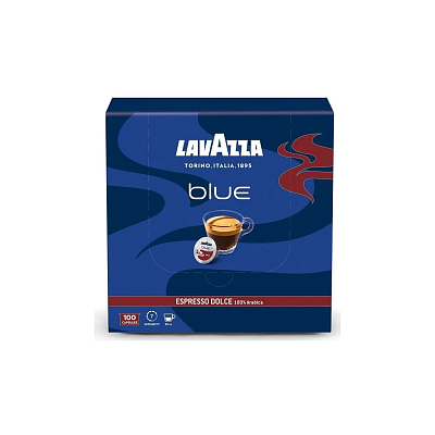 Capsule Lavazza Blue Espresso Dolce 100% Arabica (100 buc)